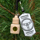 Vôňa do auta "Koho auto, toho pravidlá" s vybraným menom