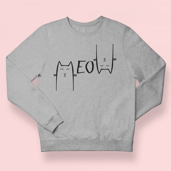 Mikina "MEOW" (bez kapucne)