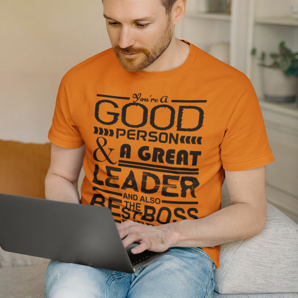 Tričko "A Great Leader"