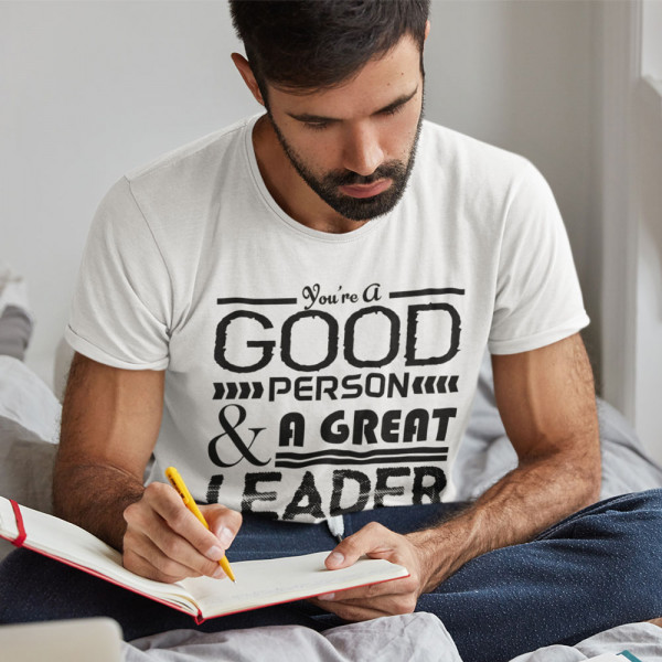 Tričko "A Great Leader"