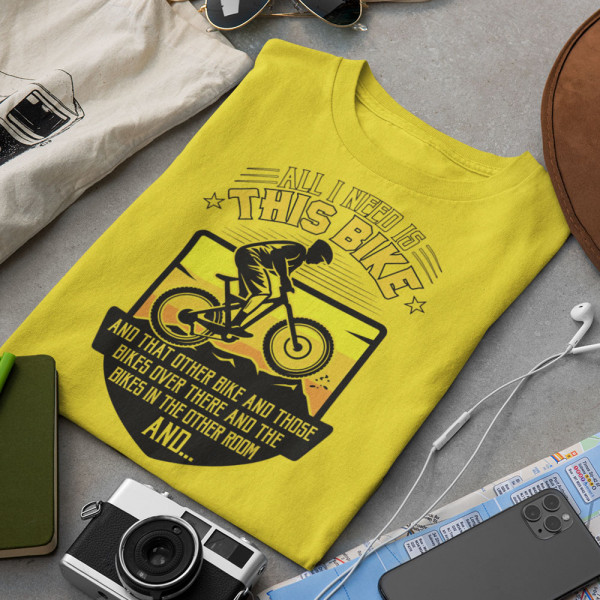 Tričká "All I need is this bike"