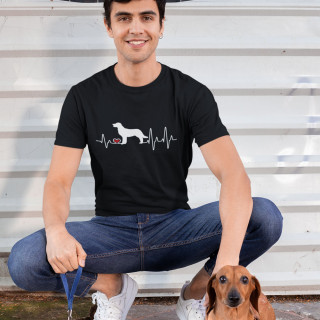Tričká "Dog heartbeat pulse"