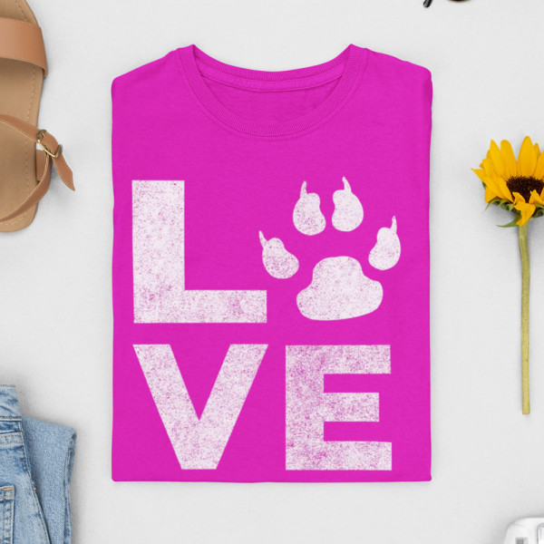 Dámske tričká "Animal love"