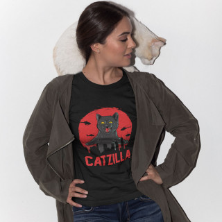 Dámske tričká "Catzilla"