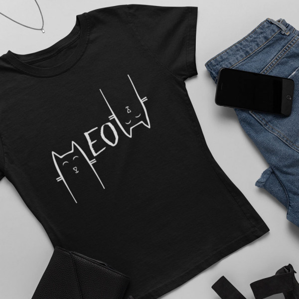 Dámske tričká "MEOW"