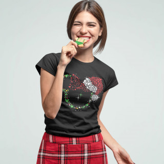 Dámske tričká "Minnie Christmas"