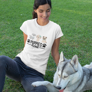 Dámske tričká "Puppies"