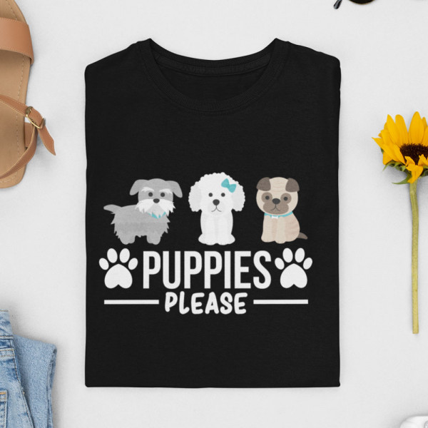 Dámske tričká "Puppies"