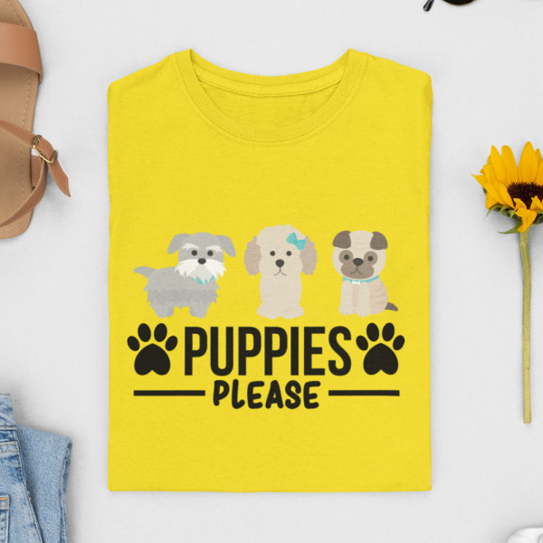 Dámske tričká "Puppies"