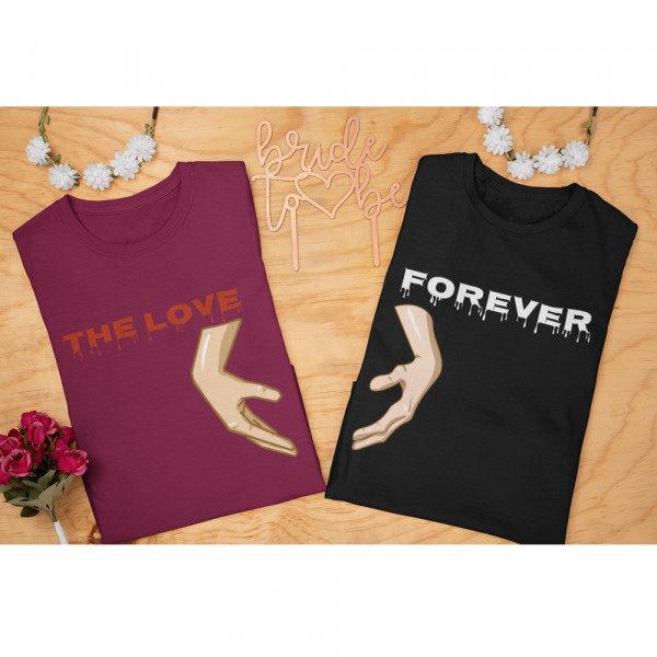 Súprava tričiek "The Love forever"
