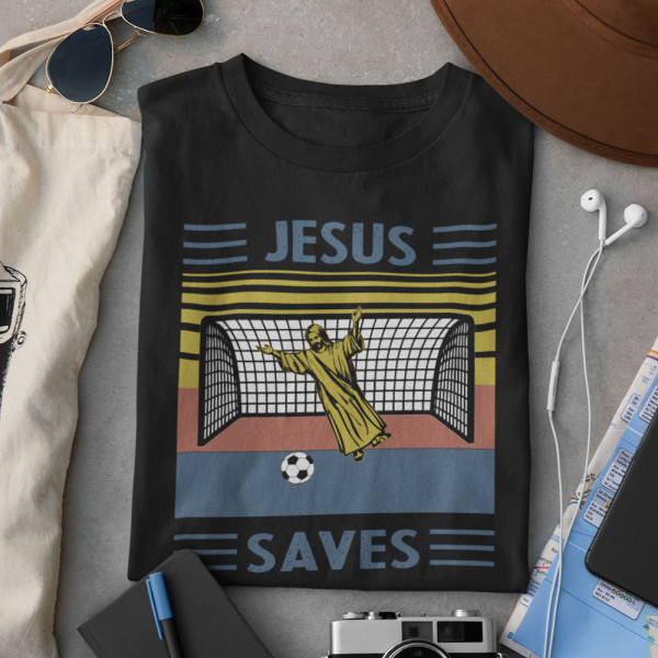Tričká "Jesus saves"