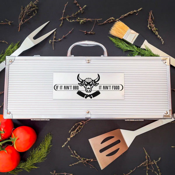 Set XL BBQ "Ak nie je GRIL – nie je JEDLO"