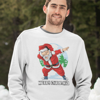 Mikina "Dabbing Santa Claus" (bez kapucne)