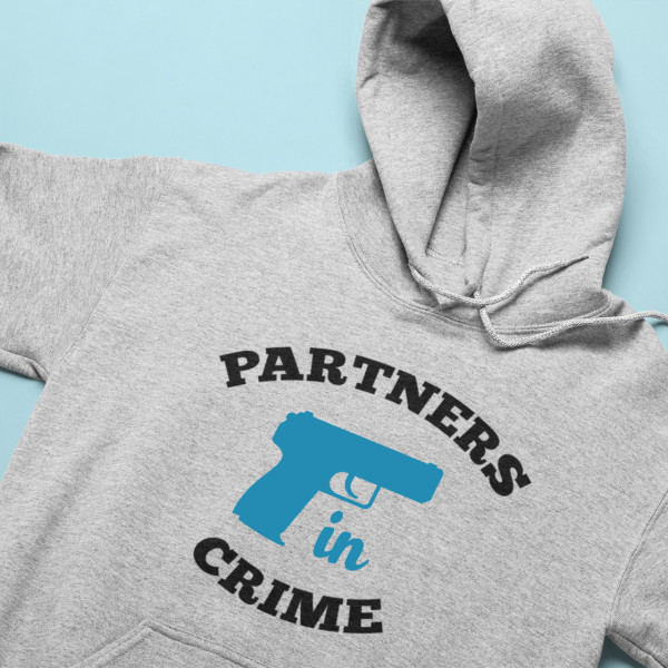 Súprava mikiny "Partners in crime"