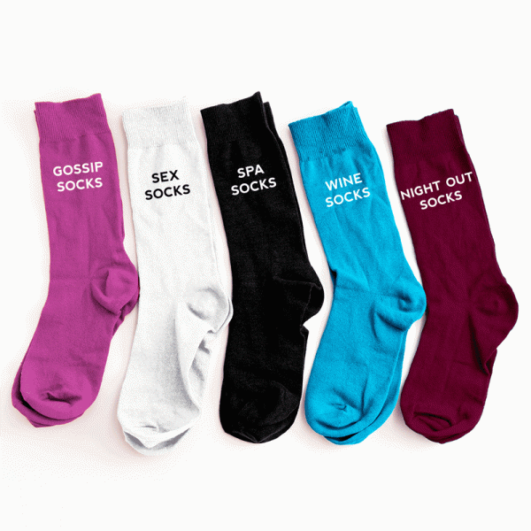 Súprava dámskych ponožiek "My hobbies socks"