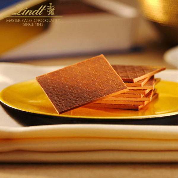 LINDT THINS horká čokoláda, 125 g