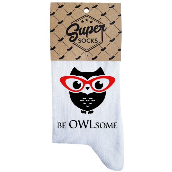 Dámske ponožky „Be owlsome“ Dámske ponožky „Be owlsome“