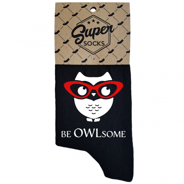 Dámske ponožky „Be owlsome“ Dámske ponožky „Be owlsome“