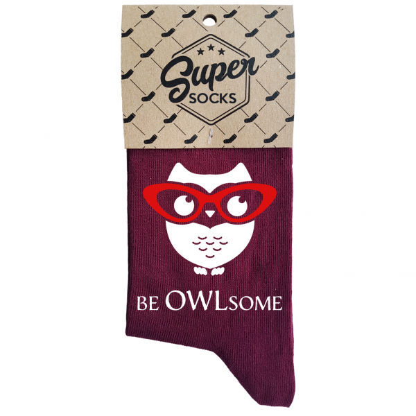 Dámske ponožky „Be owlsome“ Dámske ponožky „Be owlsome“