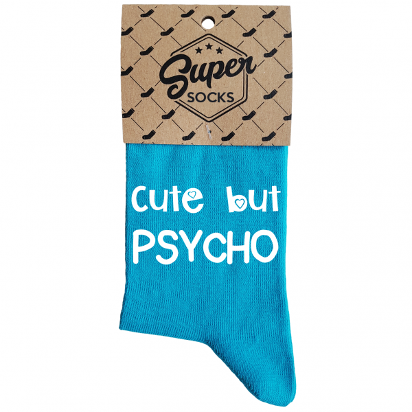 Dámske ponožky „Cute but psycho“ Dámske ponožky „Cute but psycho“