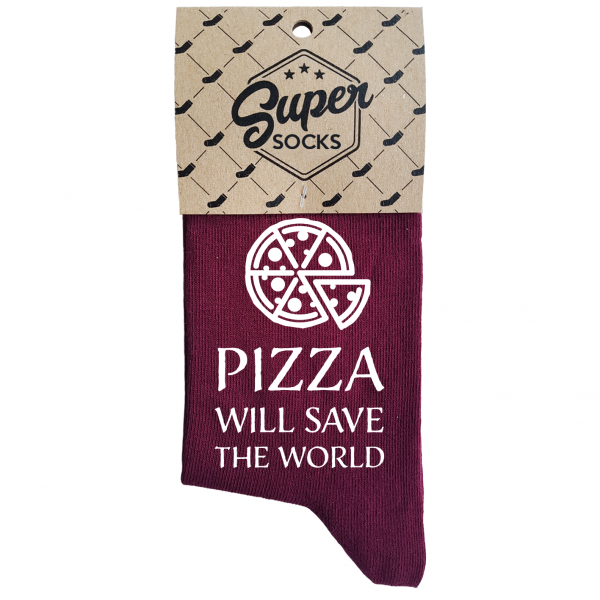 Dámske ponožky „Pizza“