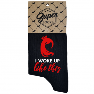 Dámske ponožky „I woke up like this“