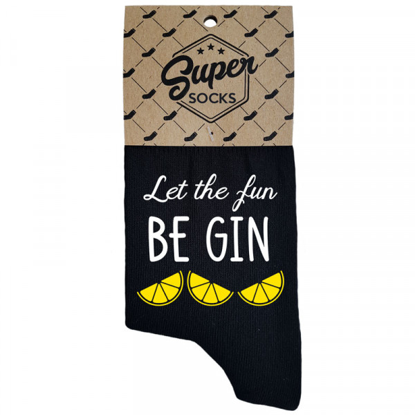 Dámske ponožky „Let the fun BE GIN“