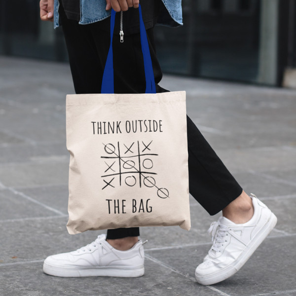 Textilná taška "Think outside the bag" Textilná taška "Think outside the bag"