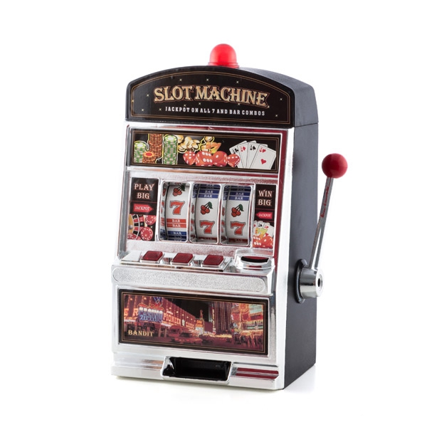 XXL Pokladnička v tvare kasínového automatu