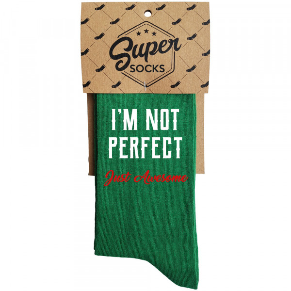 Ponožky "I'm not perfect" Ponožky "I'm not perfect"