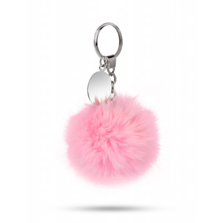 Prívesok na kľúče „POMPOM“ (s možnosťou gravírovania za príplatok)