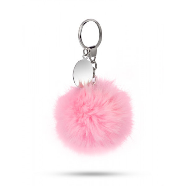 Prívesok na kľúče „POMPOM“ (s možnosťou gravírovania za príplatok)