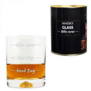 Whisky pohár „Kto sa stará“