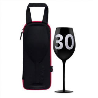 XXL Pohár na víno s číslom 30 (860ml)