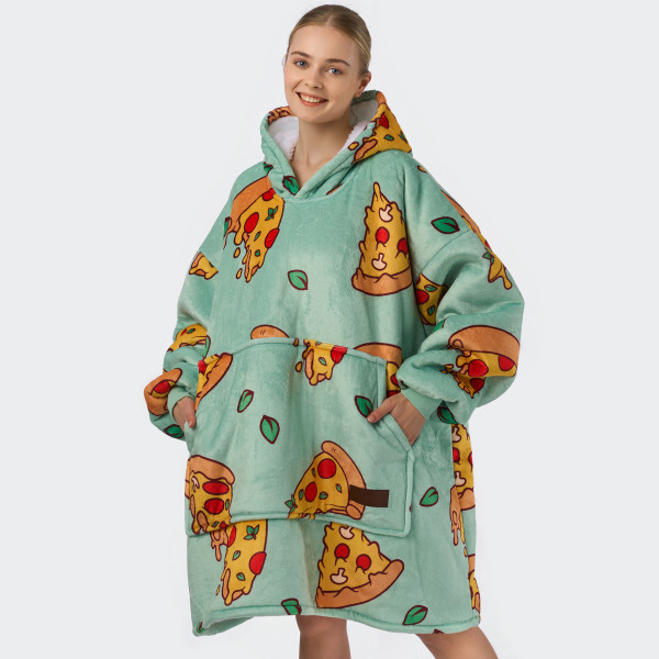 BARAMOOR mikina-deka „Pizza“