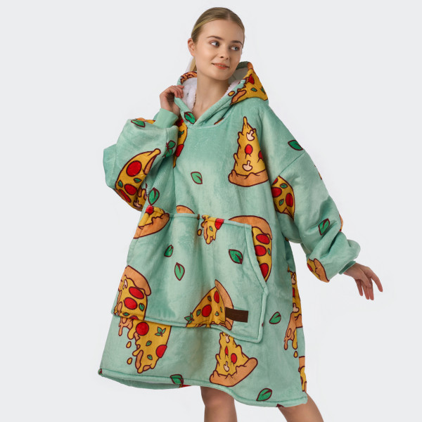 BARAMOOR mikina-deka „Pizza“