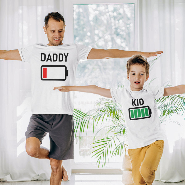 Tričká "Baterija - Daddy" Tričká "Baterija - Daddy"
