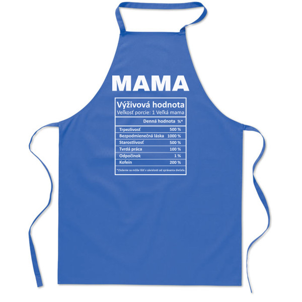 Bavlnená zástera "Mamičkine ingrediencie"