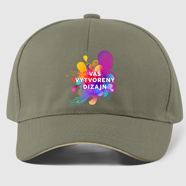 Bavlnená čiapka s vaším vlastným dizajnom