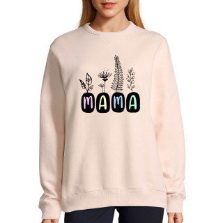 UNISEX pastelová mikina Sully "MAMA"