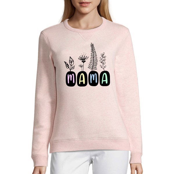 UNISEX pastelová mikina Sully "MAMA" UNISEX pastelová mikina Sully "MAMA"