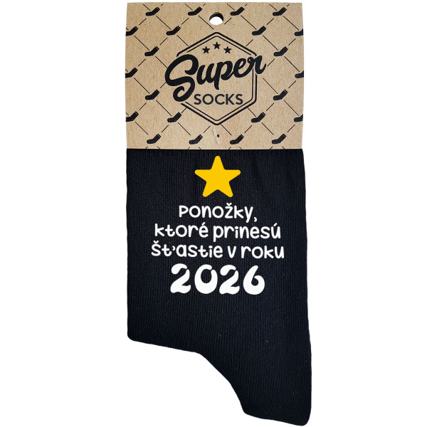 Dámske ponožky "Ponožky, ktoré prinesú šťastie v roku 2026" Dámske ponožky "Ponožky, ktoré prinesú šťastie v roku 2026"