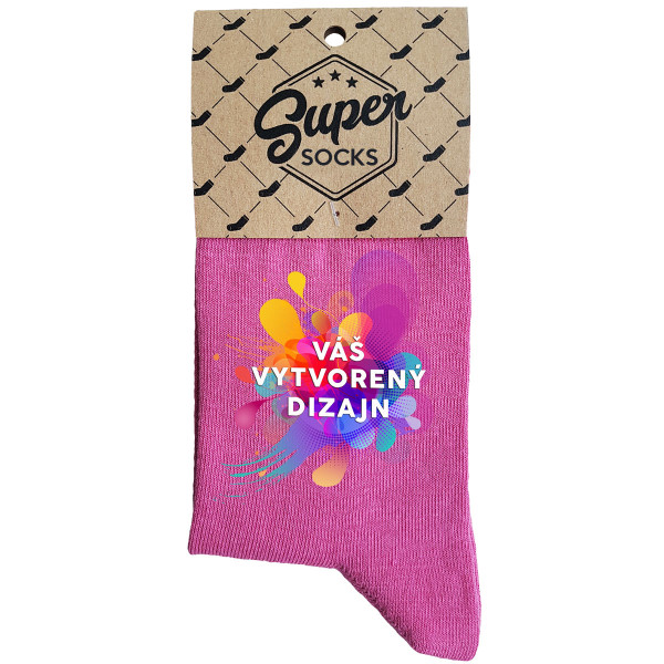 Dámske ponožky s vaším vlastným dizajnom