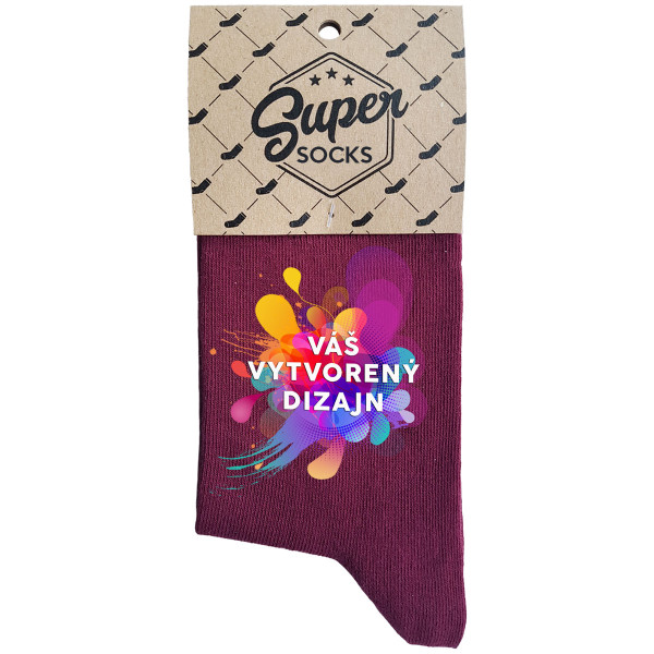 Dámske ponožky s vaším vlastným dizajnom