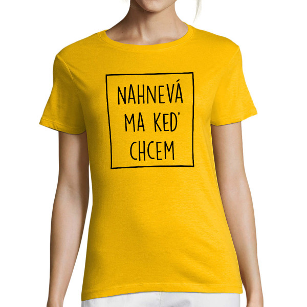 Dámske Tričko "Nahnevaná"
