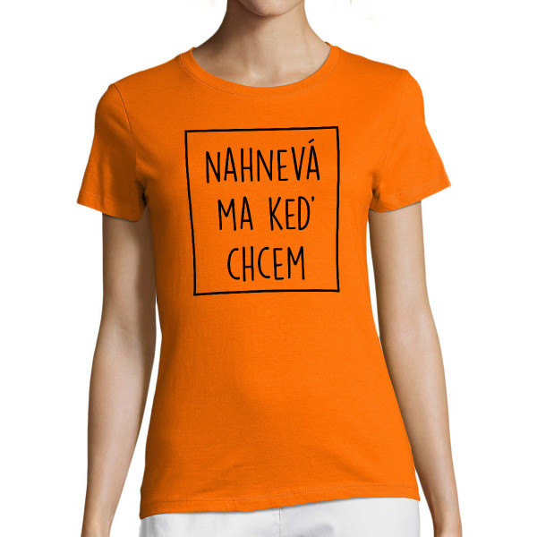 Dámske Tričko "Nahnevaná"