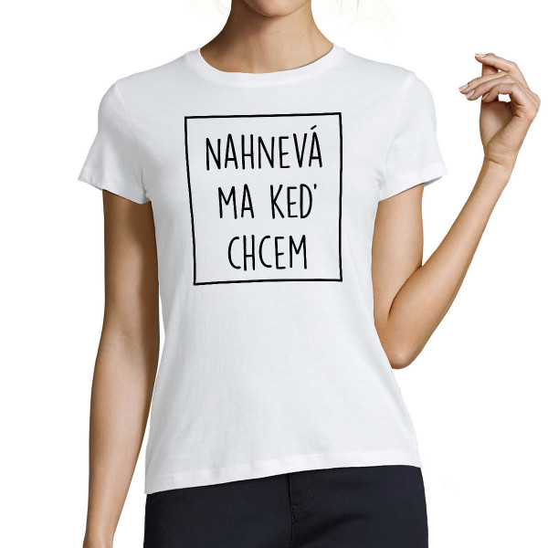 Dámske Tričko "Nahnevaná"