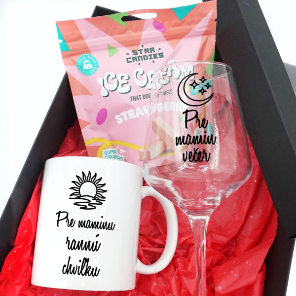 Darčeková sada "Pre maminu ráno a večer"