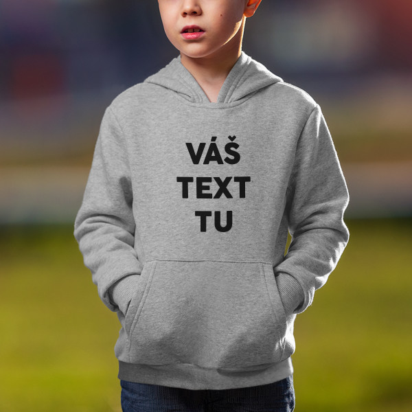 Detská mikina s vlastným textom