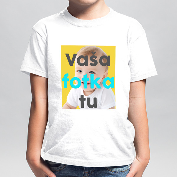Detské tričko s vami vybranou fotografiou